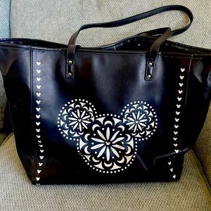 Black Disney tote bag